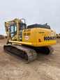 Back of used Komatsu Excavator